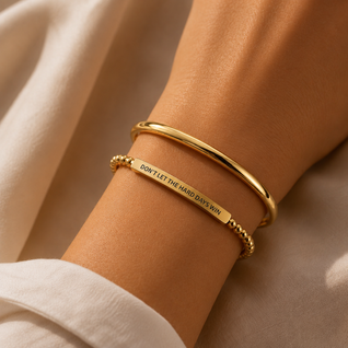 Don't Let The Hard Days Win Armbånd